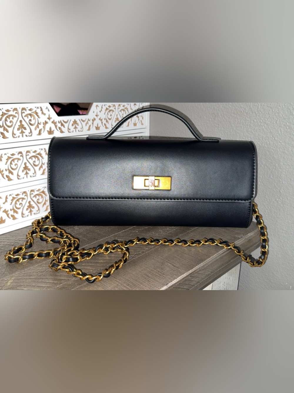 NEW Steve Madden evening bag with chain